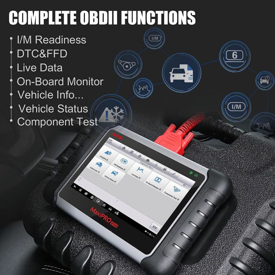 2 Years Free Update]Autel MaxiPro MP808S Kit Diagnostic Scan Tool