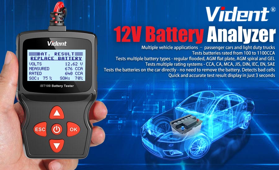 vident-ibt100-battery-tester