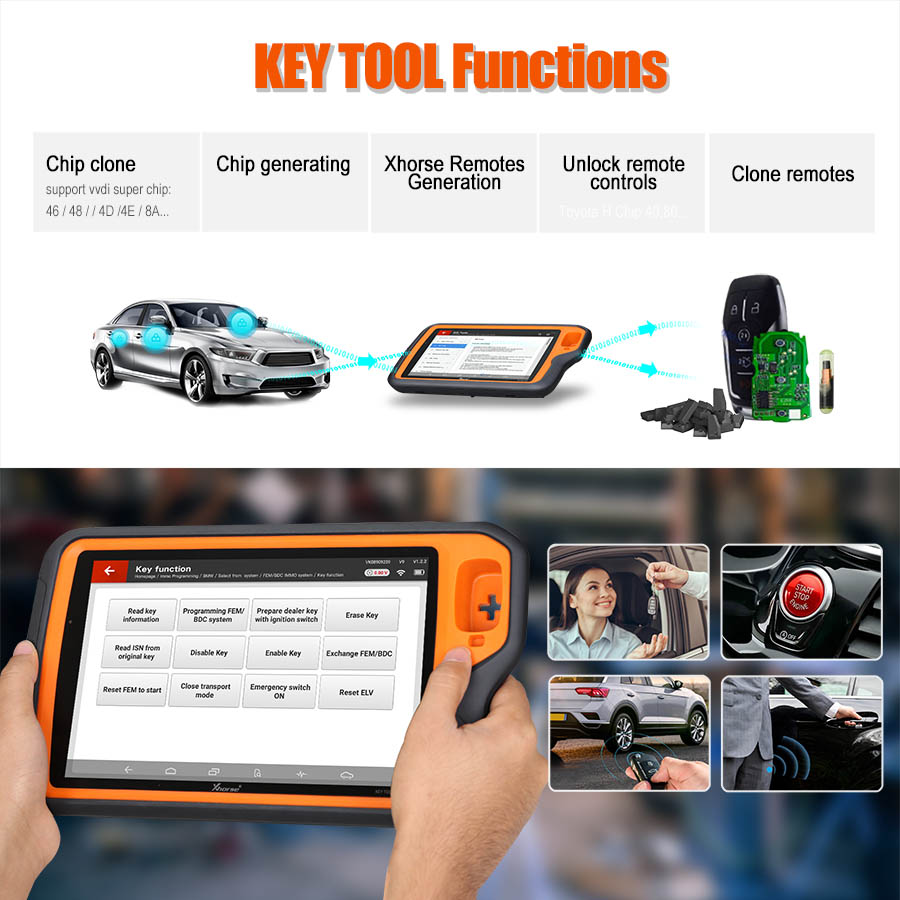 xhorse vvdi key tool plus function